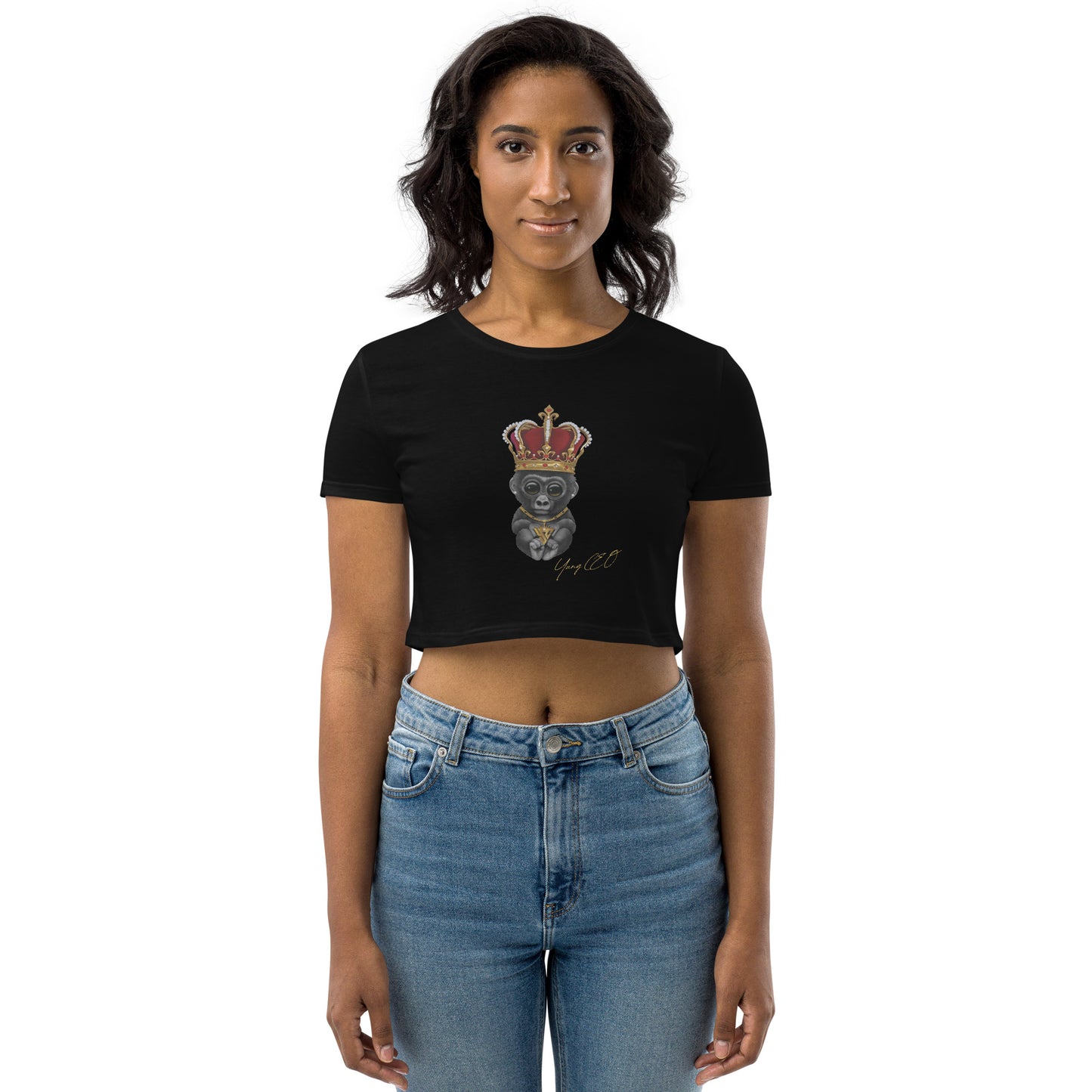 The Designer Ape Crop Top Shirt