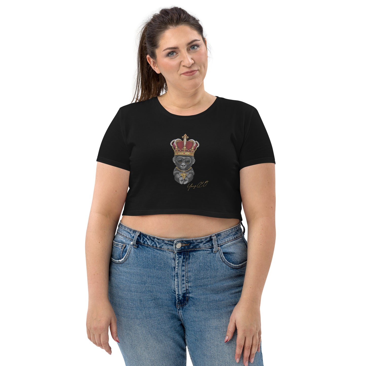 The Designer Ape Crop Top Shirt