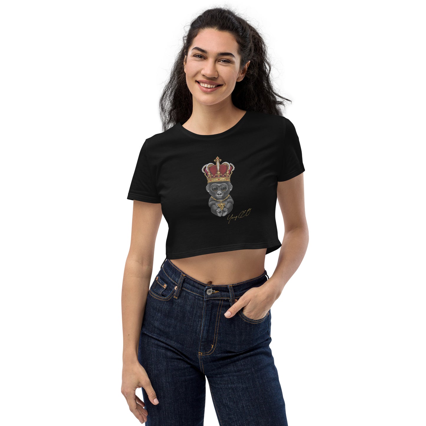 The Designer Ape Crop Top Shirt